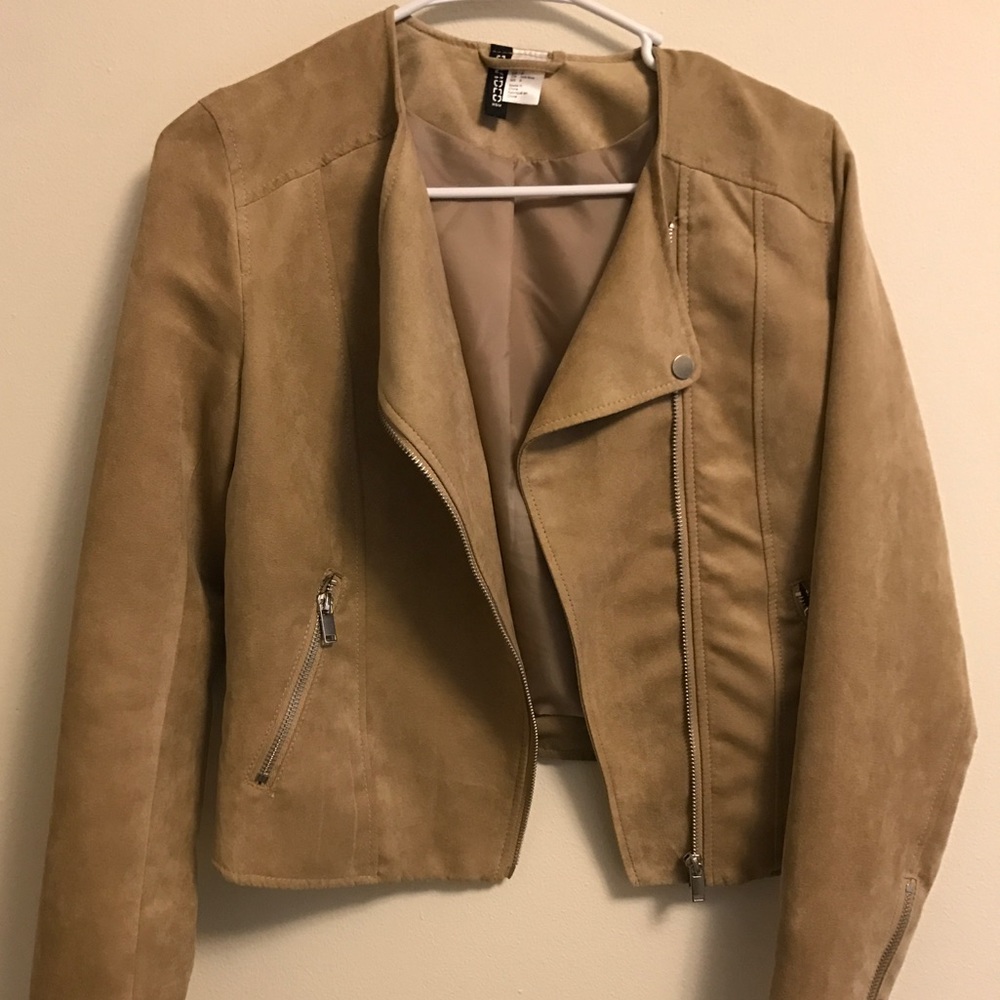 Suede Camel Jacket